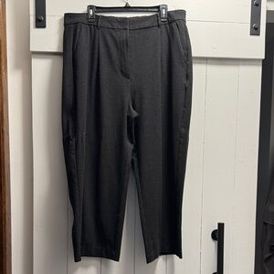 Old Navy Women’s Charcoal Gray Dress Pants High Rise Wide Leg Business Slacks XL